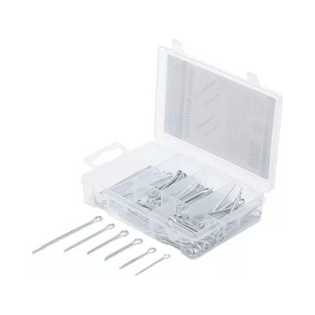 Assortiment de goupilles | Ø 1,6 - 3,2 mm | 135 pièces