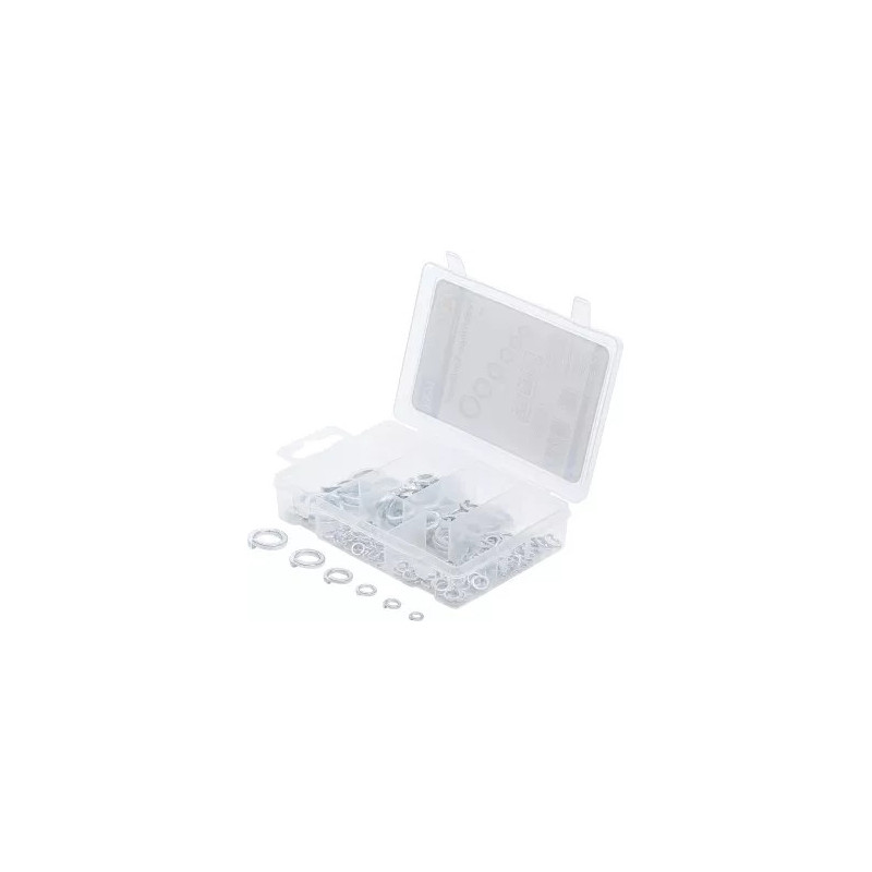 Assortiment rondelles Grower | M4 - M12 | 145 pièces Assortiment rondelles Grower | M4 - M12 | 145 pièces