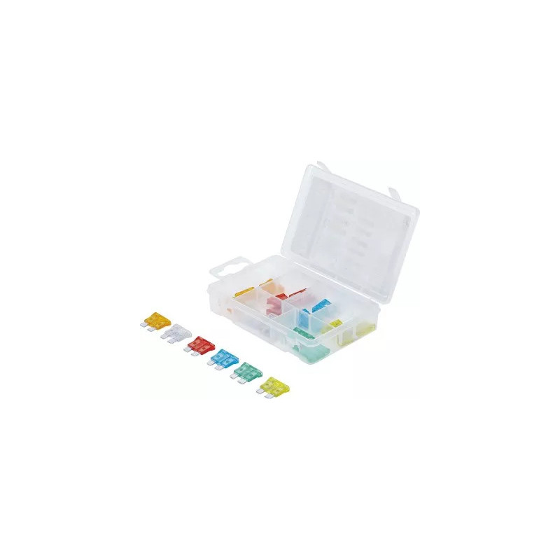 Assortiment de fusibles auto | 24 pièces Assortiment de fusibles auto | 24 pièces