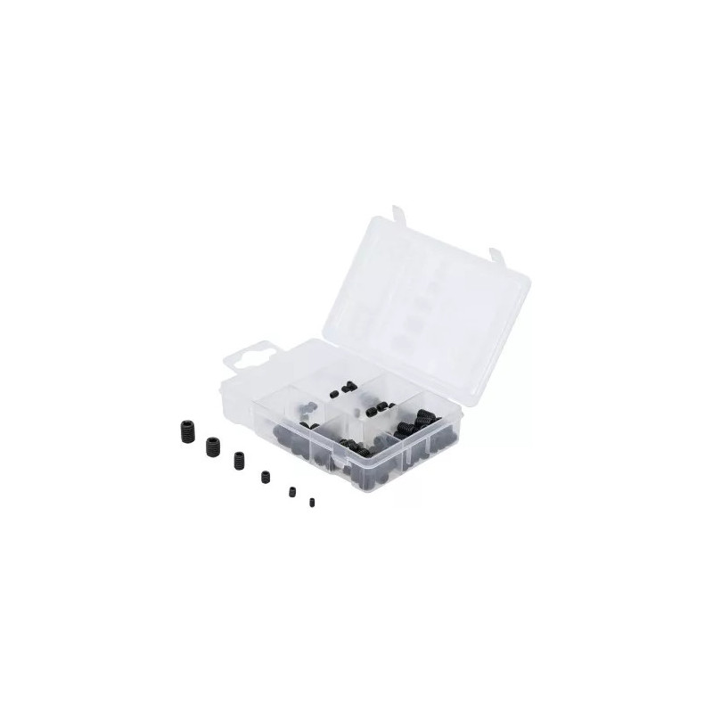 Assortiment de vis sans tête | 91 pièces Assortiment de vis sans tête | 91 pièces
