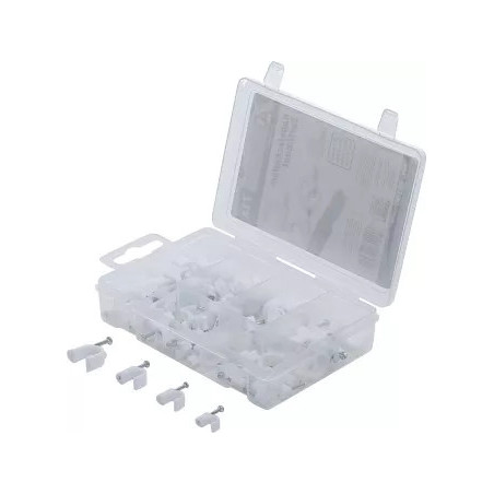 Assortiment de serre-câbles | 71 pièces