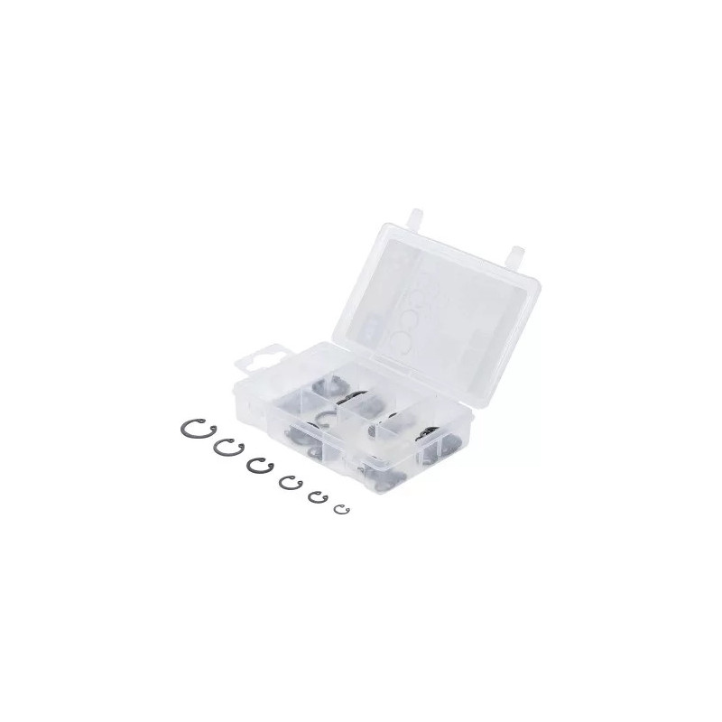 Assortiment de circlips intérieurs | Ø 8 - 19 mm | 78 pièces Assortiment de circlips intérieurs | Ø 8 - 19 mm | 78 pièces