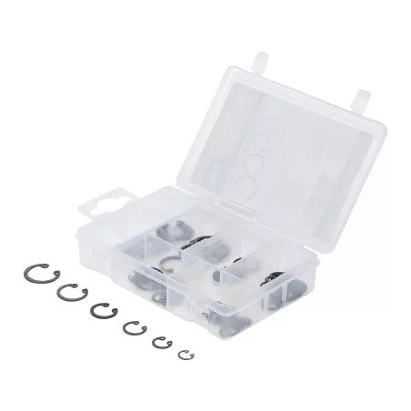 Assortiment de circlips intérieurs | Ø 8 - 19 mm | 78 pièces