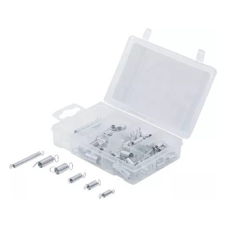 Assortiment de ressorts | ressorts de traction | 65 pièces