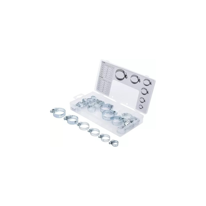 Assortiment de pince pour colliers | 25 pièces Assortiment de pince pour colliers | 25 pièces