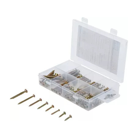Assortiment de vis multifonctions | cruciforme PZ2 | 120 pièces