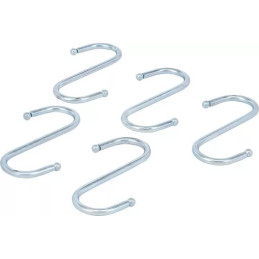 Jeu de crochets en S | 100 mm | 5 pcs.