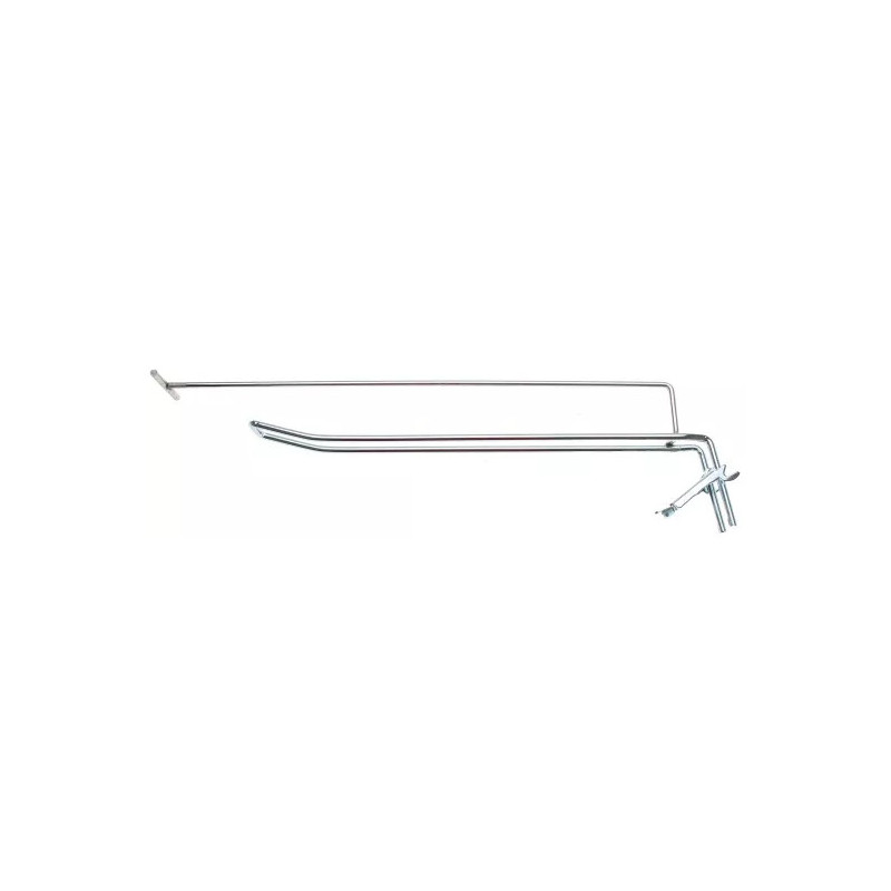 Crochets doubles | 300 x 4,8 mm | avec bras de support et goupille transversale Crochets doubles | 300 x 4,8 mm | avec bras de support et goupille transversale