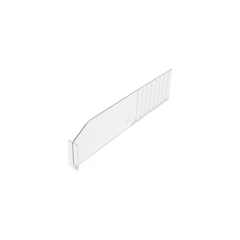 Séparateur en plastique | transparent | 285 / 480 x 120 mm Séparateur en plastique | transparent | 285 / 480 x 120 mm