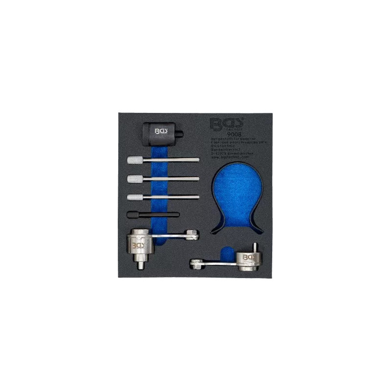 Insert de servante d'atelier 1/6 : Coffret de calage | pour Jaguar, Land Rover 2.7, 3.0 TD V6 Insert de servante d'atelier 1/6 : Coffret de calage | pour Jaguar, Land Rover 2.7, 3.0 TD V6