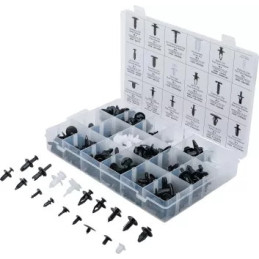 Assortiment de clips de fixation automobiles pour Mazda | GM, Chrylser & Nissan, 415 pièces