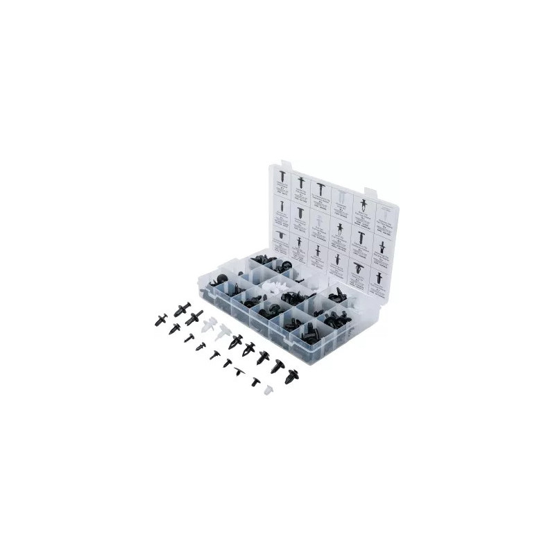 Assortiment de clips de fixation automobiles pour Mazda | GM, Chrylser & Nissan, 415 pièces Assortiment de clips de fixation automobiles pour Mazda | GM, Chrylser & Nissan, 415 pièces