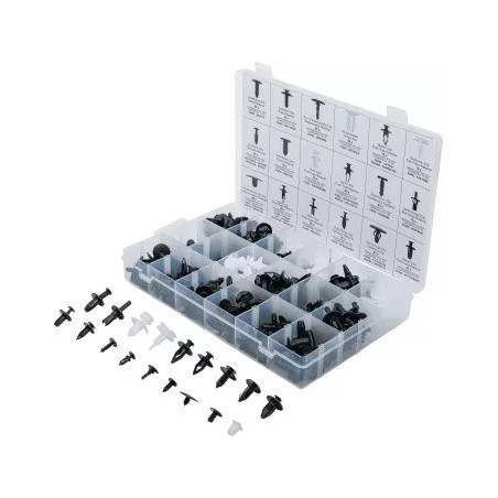 Assortiment de clips de fixation automobiles pour Mazda | GM, Chrylser & Nissan, 415 pièces