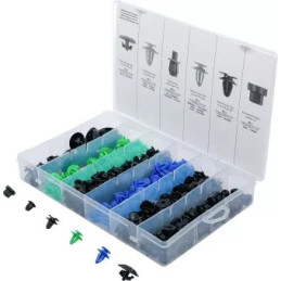 Assortiment de clips de fixation automobiles pour Opel | 300 pièces