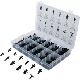 Assortiment de chevilles d’écartement pour Mazda, Honda, Ford, Nissan, VW | 240 pièces