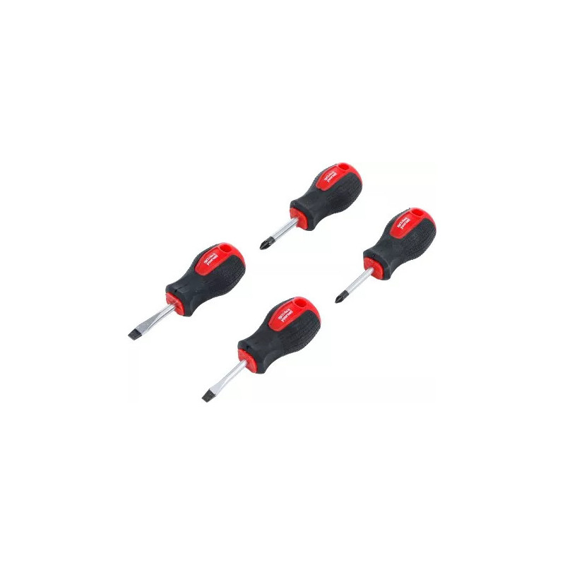 Jeu de tournevis pour carburateur | Plats / cruciformes PZ | longueur de la lame 40 mm | 4 pièces Jeu de tournevis pour carburateur | Plats / cruciformes PZ | longueur de la lame 40 mm | 4 pièces