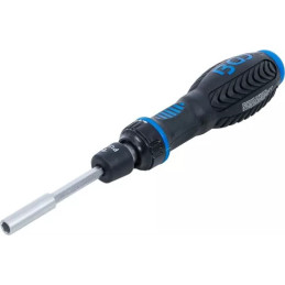 Poignée rotative à cliquet pour embouts réversible | poussée six pans intérieurs 6,3 mm (1/4")