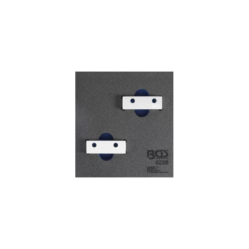 Insert de servante d'atelier 1/6 : Jeu d’outils de verrouillage d'arbre à came | pour Lancia K 2.0l 20V Insert de servante d'atelier 1/6 : Jeu d’outils de verrouillage d'arbre à came | pour Lancia K 2.0l 20V