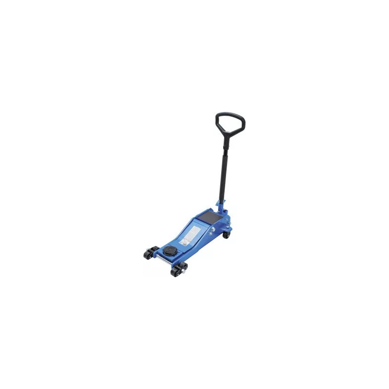 Cric rouleur | hydraulique | extra plat | 2 t