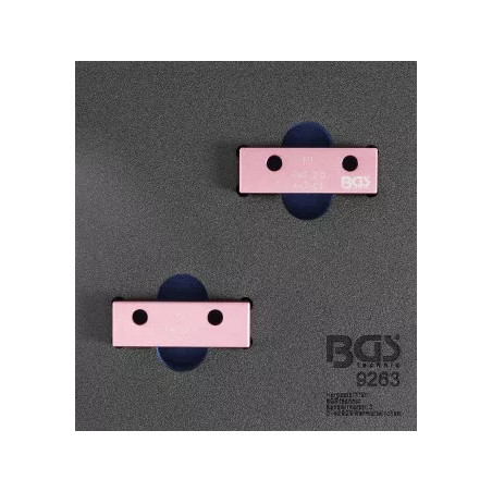 Insert de servante d'atelier 1/6 : Jeu d’outils de verrouillage d'arbre à came | pour Fiat 2.0l 20V