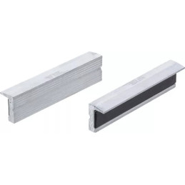 Mors de protection pour étau | aluminium | largeur 125 mm | 2 pièces