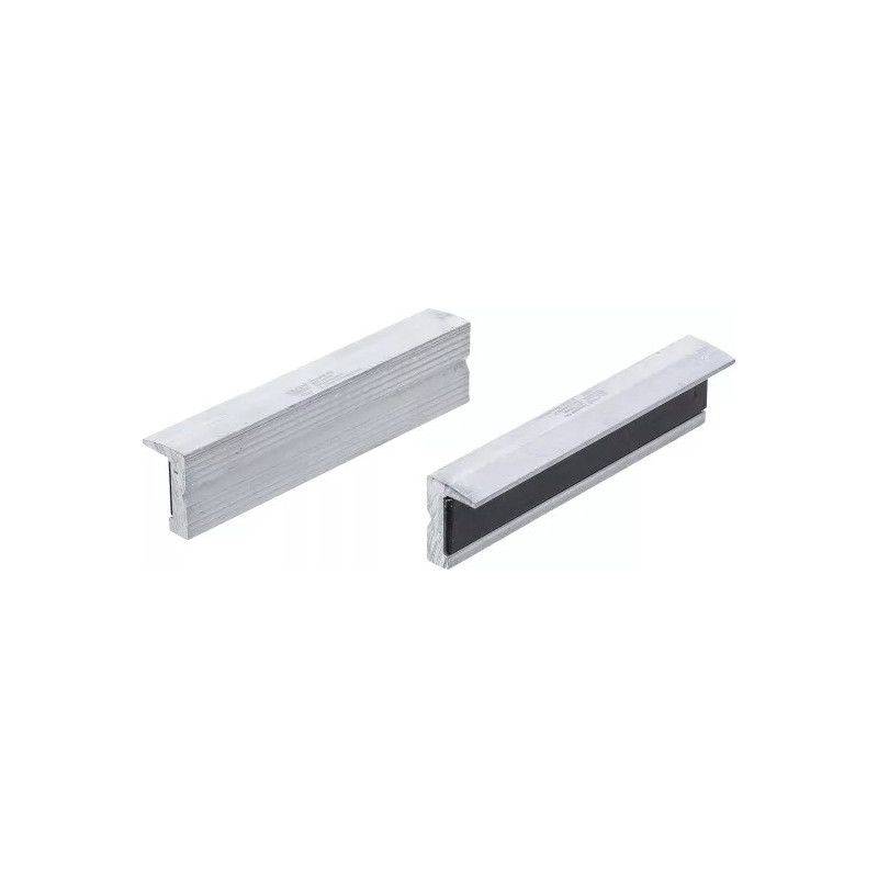 Mors de protection pour étau | aluminium | largeur 125 mm | 2 pièces Mors de protection pour étau | aluminium | largeur 125 mm | 2 pièces