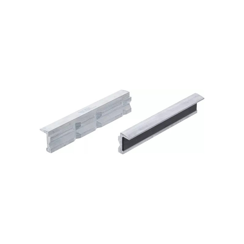 Mors de protection pour étau | aluminium | largeur 150 mm | 2 pièces