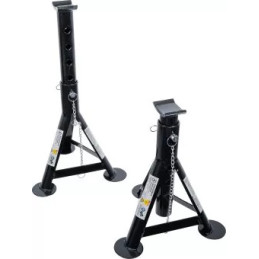 Chandelles du support | capacité de charge 1500 kg/paire | course 322 - 490 mm | 1 paire