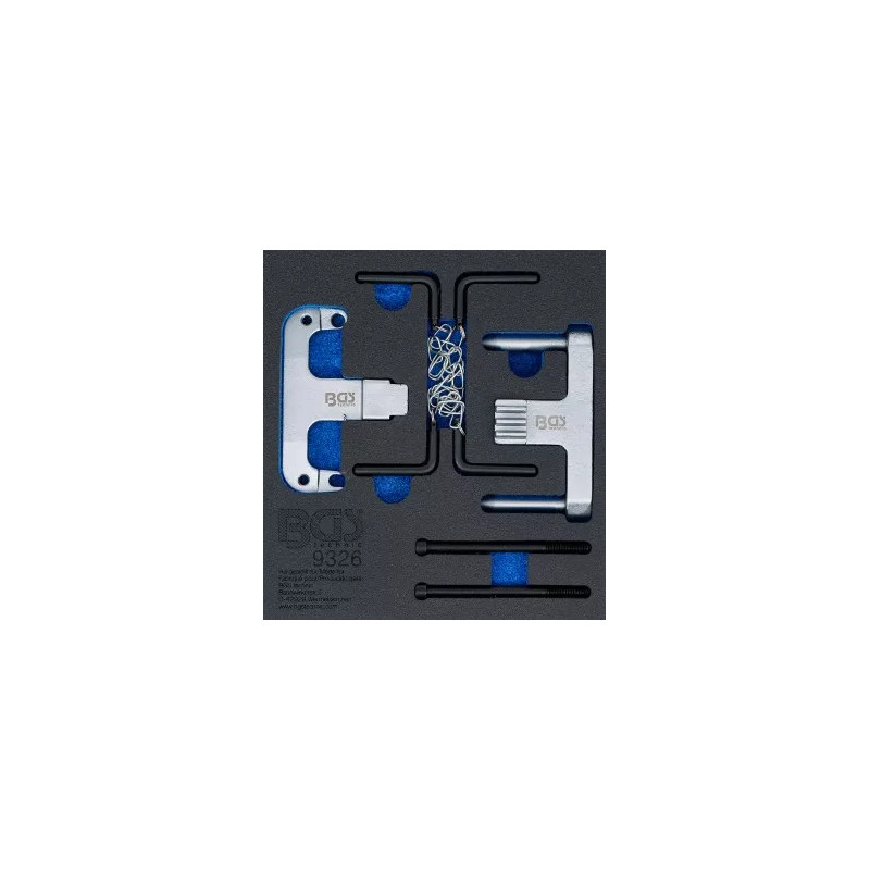 Insert de servante d'atelier 1/6 : Coffret de calage | Mercedes-Benz / Chrysler Insert de servante d'atelier 1/6 : Coffret de calage | Mercedes-Benz / Chrysler