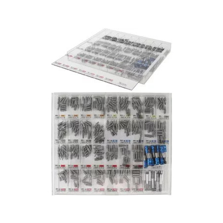 Jeu d’embouts et de porte-embouts | en présentoir de vente | transmission par hexagone mâle 6,3 mm (1/4") | 340 pièces