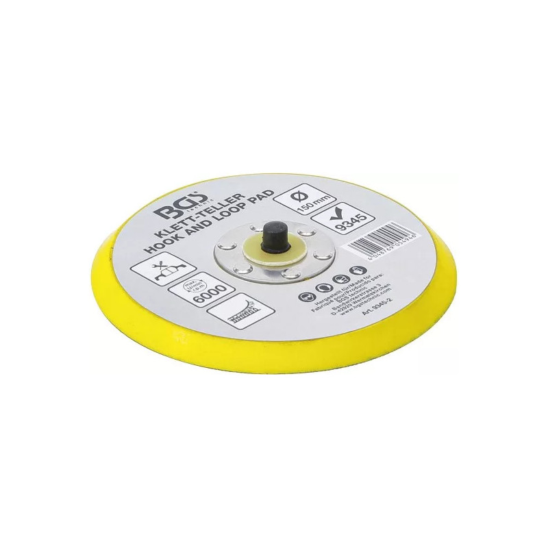 Plateau autoagrippant pour art. 9345 | Ø 150 mm Plateau autoagrippant pour art. 9345 | Ø 150 mm