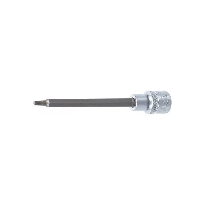 Douille à embouts | longueur 140 mm | 12,5 mm (1/2") | profil T (pour Torx) T27 Douille à embouts | longueur 140 mm | 12,5 mm (1/2") | profil T (pour Torx) T27