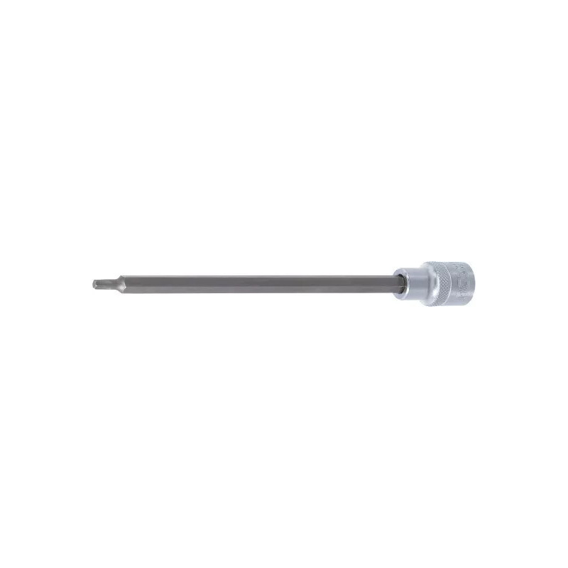 Douille à embouts | longueur 200 mm | 12,5 mm (1/2") | profil T (pour Torx) T27 Douille à embouts | longueur 200 mm | 12,5 mm (1/2") | profil T (pour Torx) T27