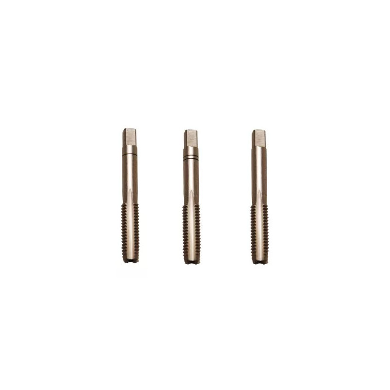 Jeu de tarauds | pré-taraud et filière | HSS-G | M10 x 1,5 | 3 pièces Jeu de tarauds | pré-taraud et filière | HSS-G | M10 x 1,5 | 3 pièces
