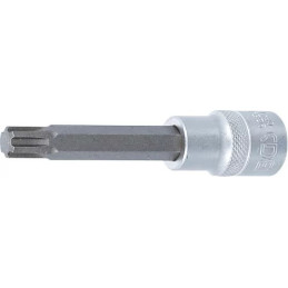 Douilles à embouts | longueur 100 mm | 12,5 mm (1/2") | profil cannelé (pour RIBE) M10,3
