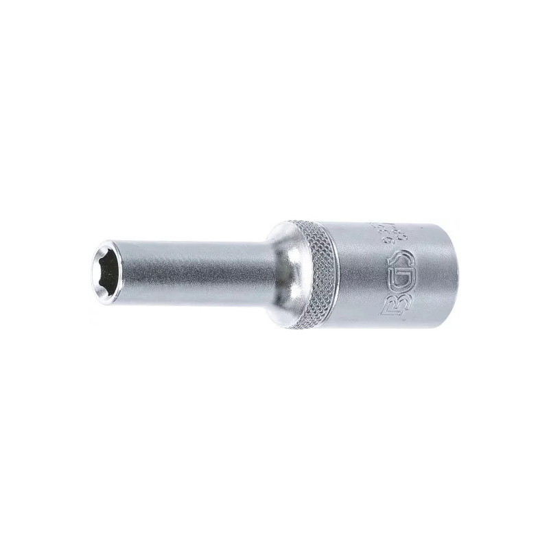 Douille pour clé, six pans, longue | 12,5 mm (1/2") | 8 mm Douille pour clé, six pans, longue | 12,5 mm (1/2") | 8 mm