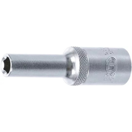 Douille pour clé, six pans, longue | 12,5 mm (1/2") | 8 mm