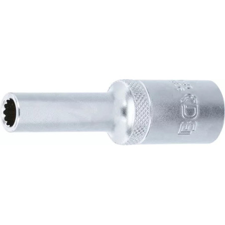 Douille pour clé, douze pans, longue | 12,5 mm (1/2") | 8 mm