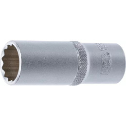 Douille pour clé, douze pans, longue | 12,5 mm (1/2") | 20 mm