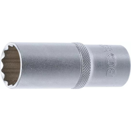 Douille pour clé, douze pans, longue | 12,5 mm (1/2") | 21 mm