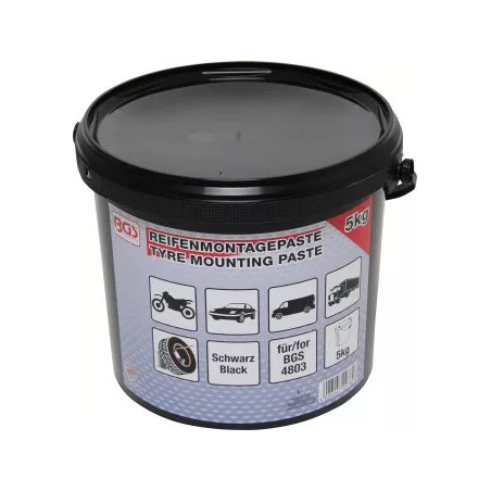 Graisse crême de montage de pneus | noire | 5 kg