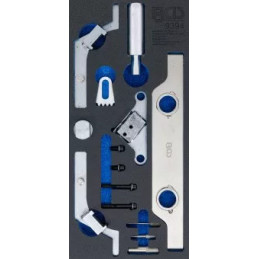Insert de servante d'atelier 1/3 : Coffret de calage | pour Opel, Saab, Chevrolet 2.0l / 2.4l