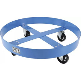 Chariot de bidons | taille standard | pour bidons de 200 l