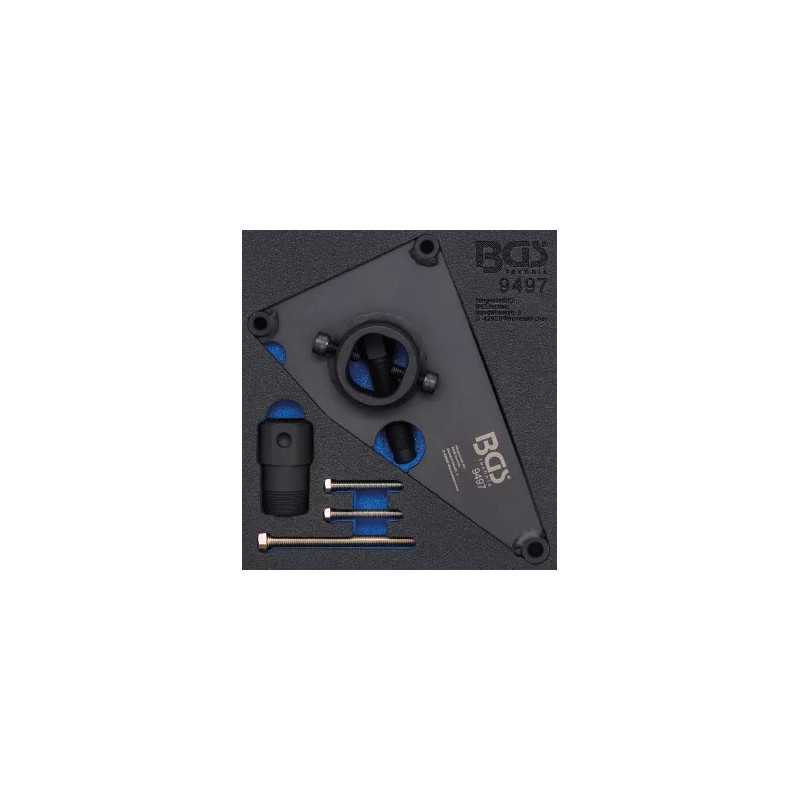 Insert de servante d'atelier 1/6: Extracteur de pignon de chaîne de pompe haute pression | pour Hyundai, Kia Insert de servante d'atelier 1/6: Extracteur de pignon de chaîne de pompe haute pression | pour Hyundai, Kia