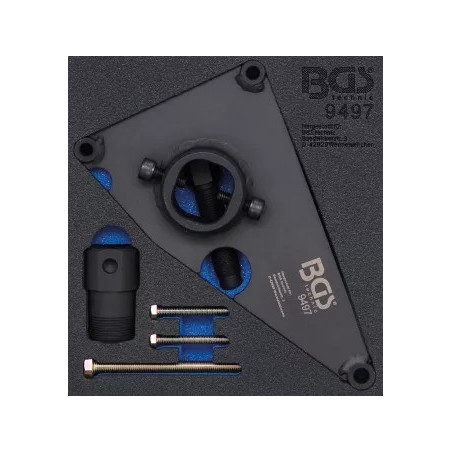 Insert de servante d'atelier 1/6: Extracteur de pignon de chaîne de pompe haute pression | pour Hyundai, Kia