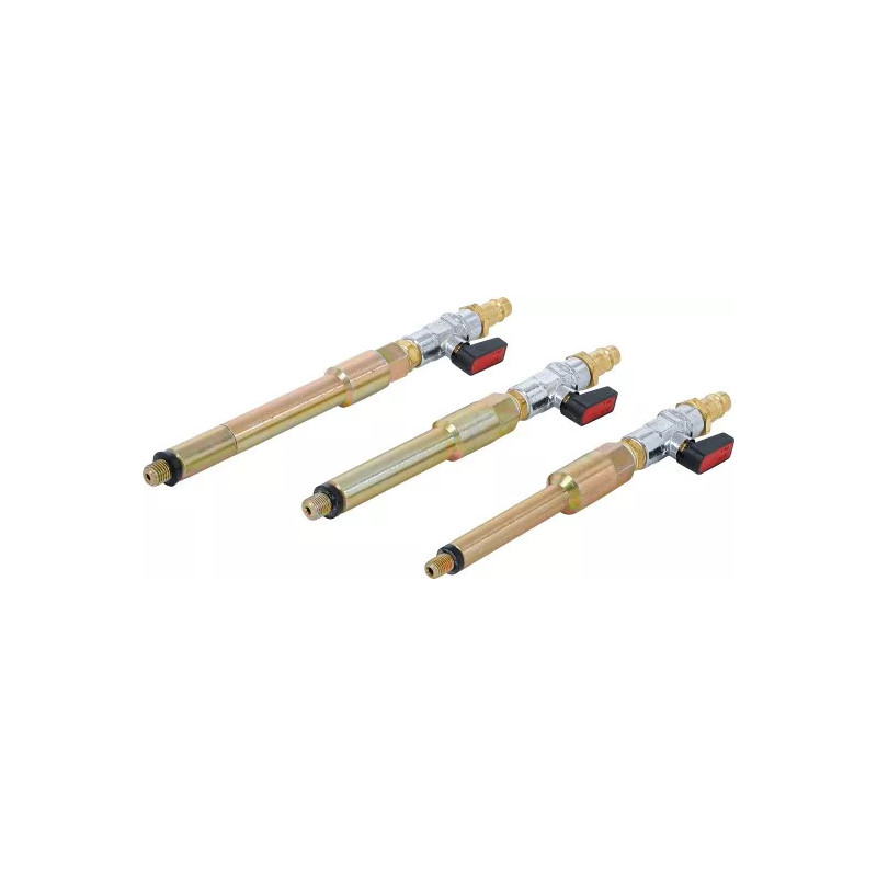 Jeu d’adaptateurs pour alésages de bougies de préchauffage | M8 x 1,0 - M10 x 1,0 - M10 x 1,25 | 3 pièces Jeu d’adaptateurs pour alésages de bougies de préchauffage | M8 x 1,0 - M10 x 1,0 - M10 x 1,25 | 3 pièces