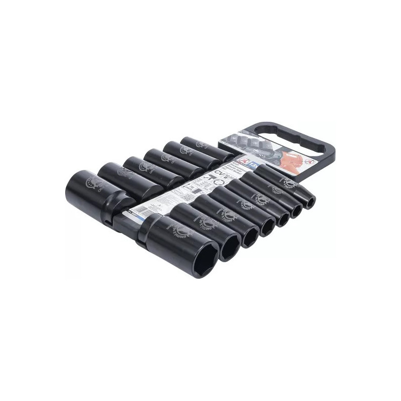 Jeu de douilles à choc | 12,5 mm (1/2") | 10 - 32 mm | 13 pièces Jeu de douilles à choc | 12,5 mm (1/2") | 10 - 32 mm | 13 pièces