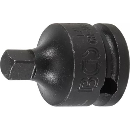 Adaptateur de clé à douille à choc | femelle 10 mm (3/8") - mâle 6,3 mm (1/4")