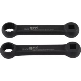 Jeu de clés polygonales pour palier moteur | pour Mercedes-Benz | 2 pièces