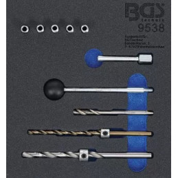 Insert de servante d'atelier 1/6: Kit de réparation de filetages | pour vis de fixation d’injecteur | 10 pièces